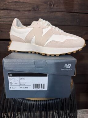 New Balance 327 Linen/Sea Salt Women's Size 7